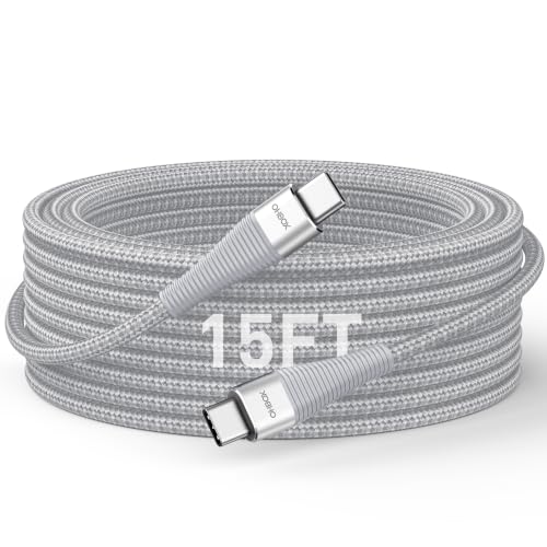 Image of Extra Long USBC to USBC Cable 15FT, 100W USB C Charger Cord Fast Charging
