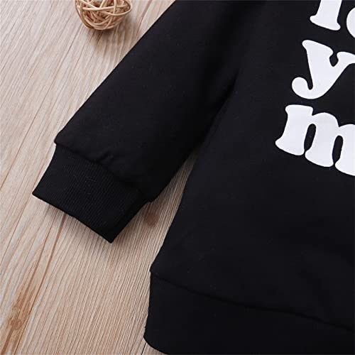Child Kids Toddler Infant Baby Boys Girls Letter Long Sleeve Sweatshirt Outfit Tops Toddler Jackets for Boys4