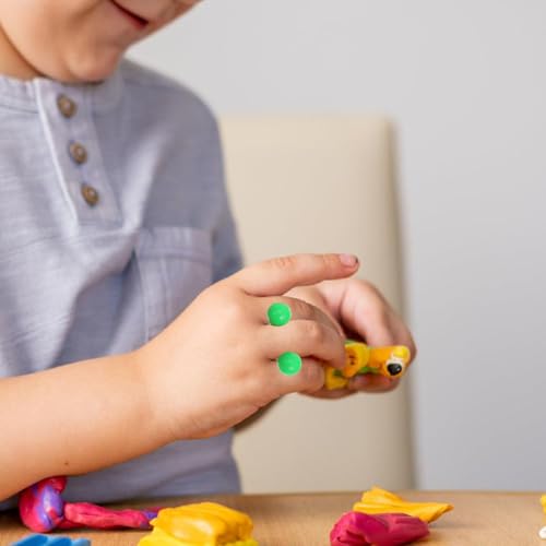 Alipis Augen Finger Groß Erwachsene Auge Fingerpuppen Ringauge Monsterfinger Augenpuppe Fingerspielzeug Pädagogisches Intelligentes Fingerspielzeug (Zufällige) Finger Augen Kinder Blau Gross