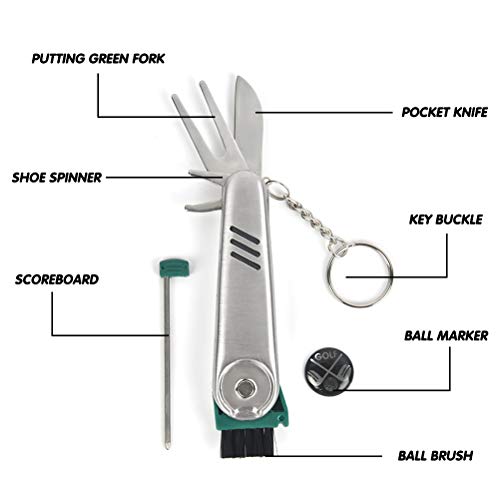 DODUOS 3 PCS Spazzola da Golf Spazzola per Mazze