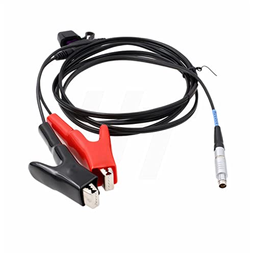Cable de alimentación GPS Ashtech ProMark 800 batería externa 3 pines 4