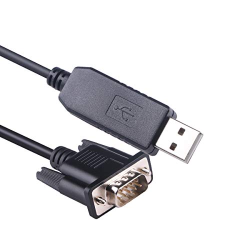 Skywatcher Goto Upgrade Control Eqmod Cavo Telescopio Ascom Per Heq5Pro Azeq5 Azeq6 Eq6-R Asiair Synscan Goto Usb A Db9 (6Ft,Mount Con Db9F)