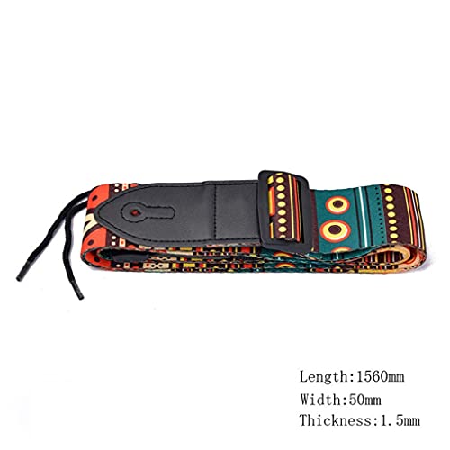 MJWDP Sangles De Guitare Ukulélé Sangle De Longueur Réglable en Nylon De Confort Rétro pour Ukulélé De Guitare Basse… - Les Beatles, Paul McCartney, John Lennon, RIngo Starr, George Harrison MJWDP Sangles De Guitare Ukulélé Sangle De Longueur Réglable en Nylon De Confort Rétro pour Ukulélé De Guitare Basse… – Image 7