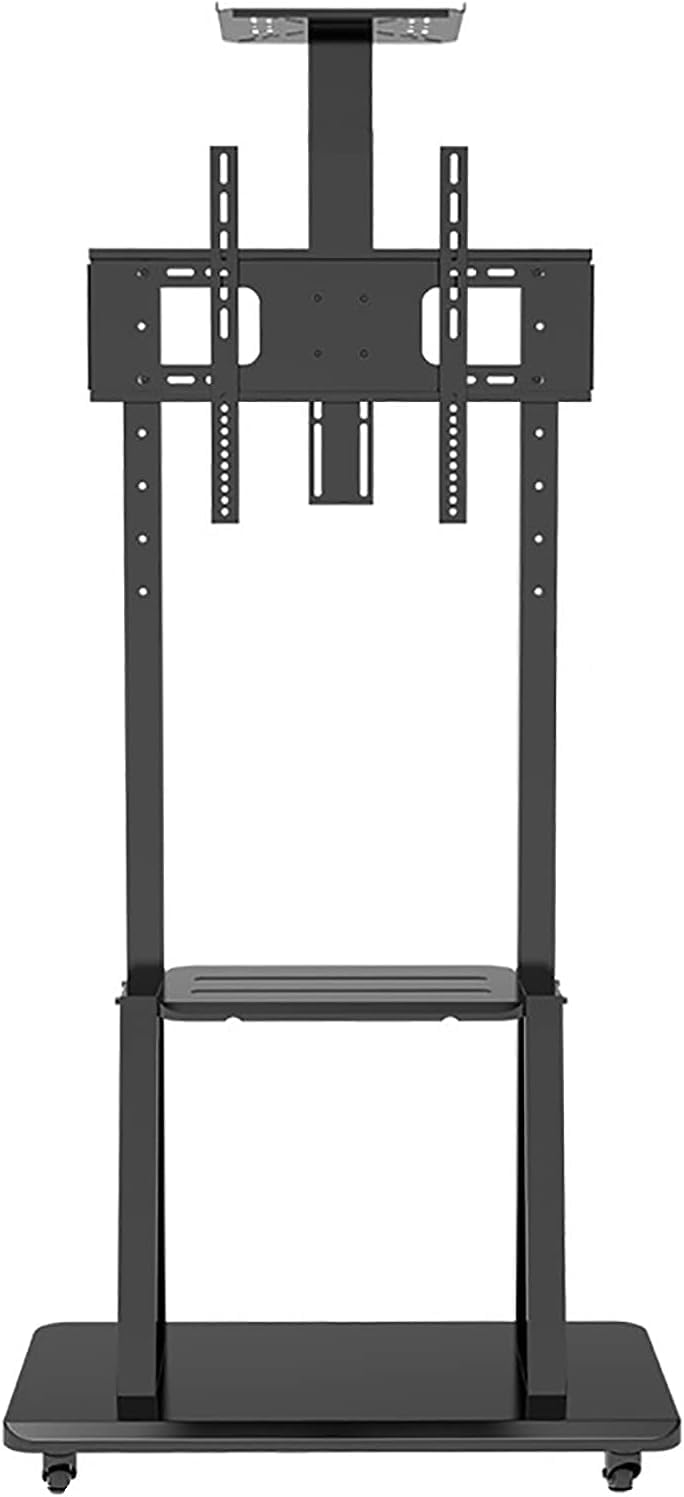 OLSKFUH Tv Stand Mobile Tv Cart Mobile Floor-Standing Tv Cart Rack Bracket, Suitable Tv Flat Panel Weighing Up To 300Kg,