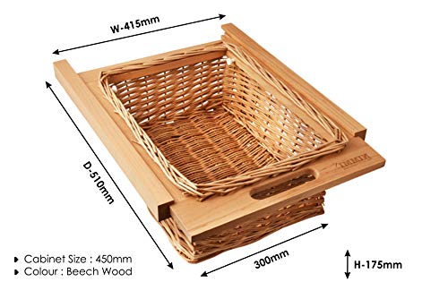 Image of Nimmi Wicker Basket - 450mm