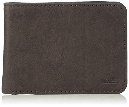 Quiksilver Carteira masculina slim vintage II, Chocolate, M