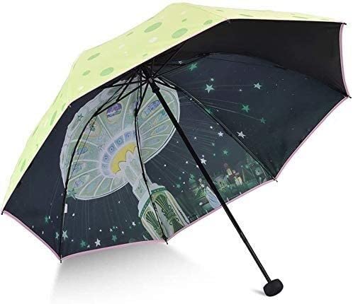 Parapluie de voyage beige protection solaire pour vos balades en ville