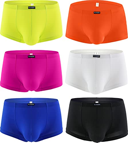 Men's Stretch Trunks Ultra Soft Breathable Bluge fashion low waist Boxer Briefs