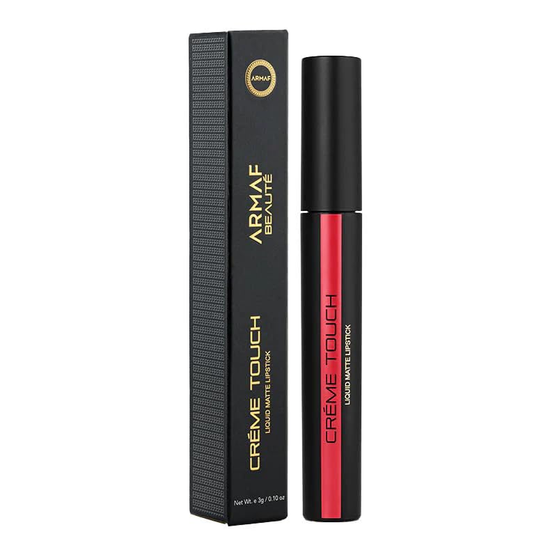 Armaf Beauté Crème Touch Liquid Lipstick For Women, Hydrating, Soft Matte Finish | Chili Pepper, Dijon-image-23