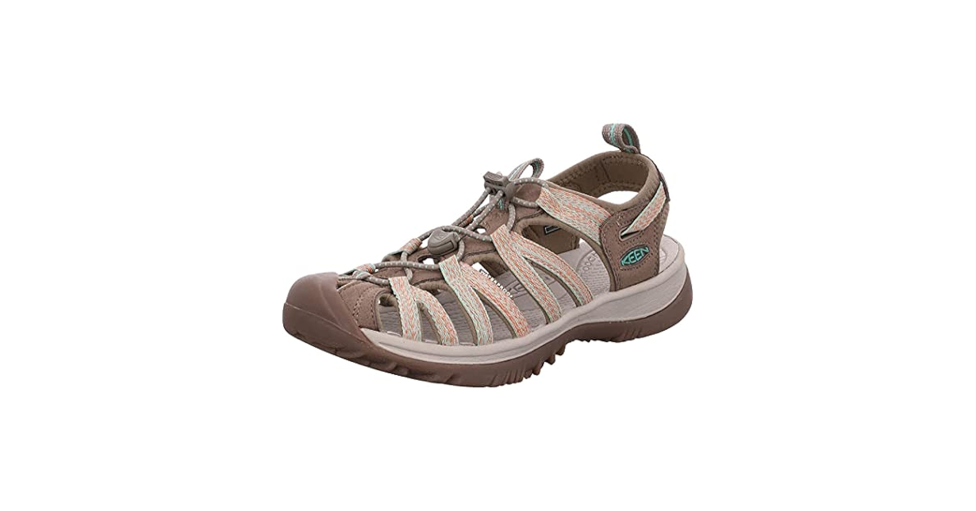 靴 Keen Whisper Sandals Women's Whisper Sandal | Black/Steel Grey | KEEN Footwear