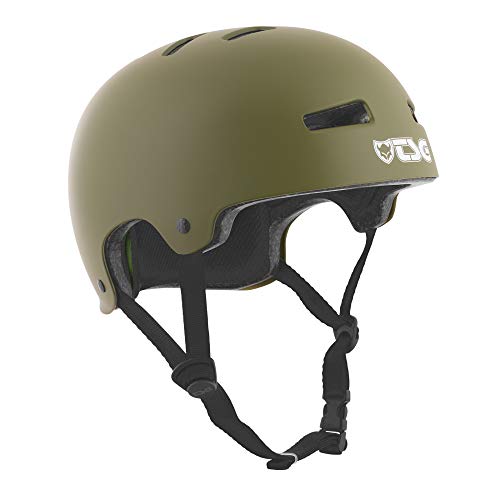 TSG Helm Evolution Solid Color, grün (satin olive), S/M, 75046