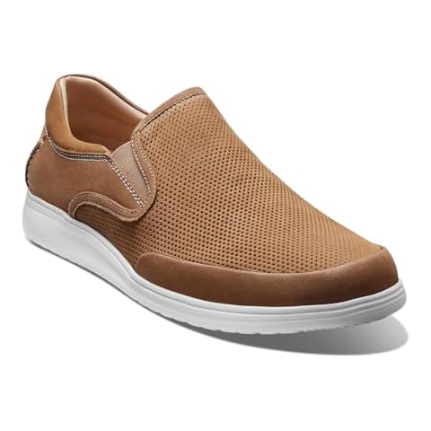 Samuel Hubbard Men's Olema Slip-On Loafer, Nutmeg Nubuck, 9.5 Cover
