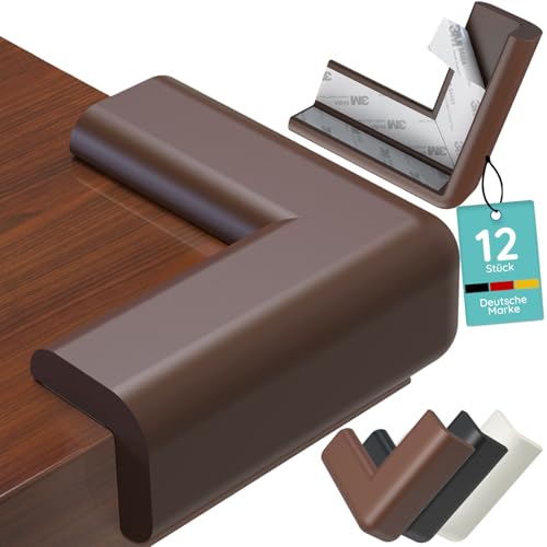 Kantenschutz Baby & Eckenschutz Baby [12 Stück] – Selbstklebender...