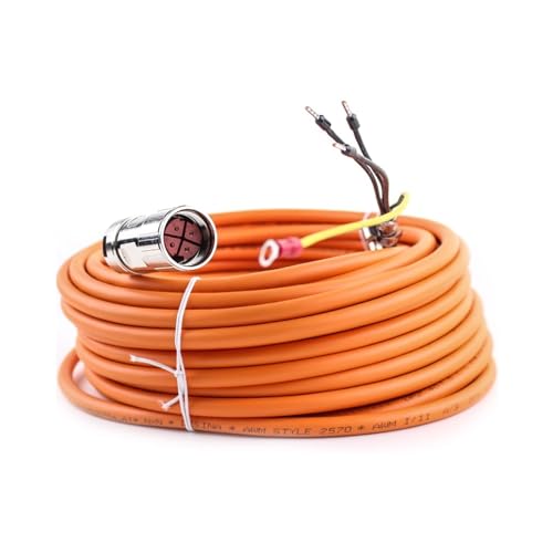 JDOUNFMO V90 Servo Motor Power Cable 6FX3002-5CL02-1AD0 6FX3002-5CL02-1AF0 6FX3002-5CL02-1AH0(Size:6FX3002-5CL02-1AF0)