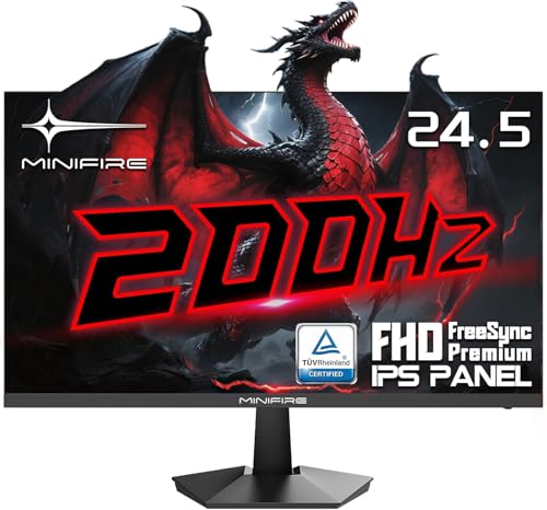 Minifire &Eacute;cran Gaming 24.5&Prime; IPS 200Hz &ndash; &Eacute;cran Gamer...