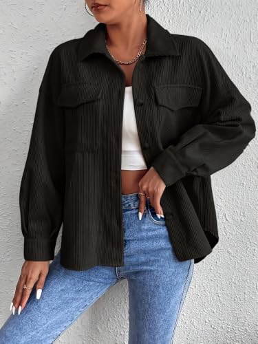 Image of GRECIILOOKS Women Poly Lycra Standard Length Oversized Jacket Korean Style Casual Outerwear | Streetwear Party Jacket with Trendy Loose Fit Casual Shirt