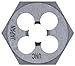 Century Drill & Tool (97606 Metric Die, Hexagon, 5.0 x 0.80
