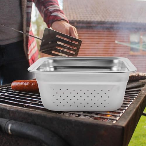 Panier à griller en acier inoxydable Veemoon robuste pour une cuisson extérieure parfaite - 5