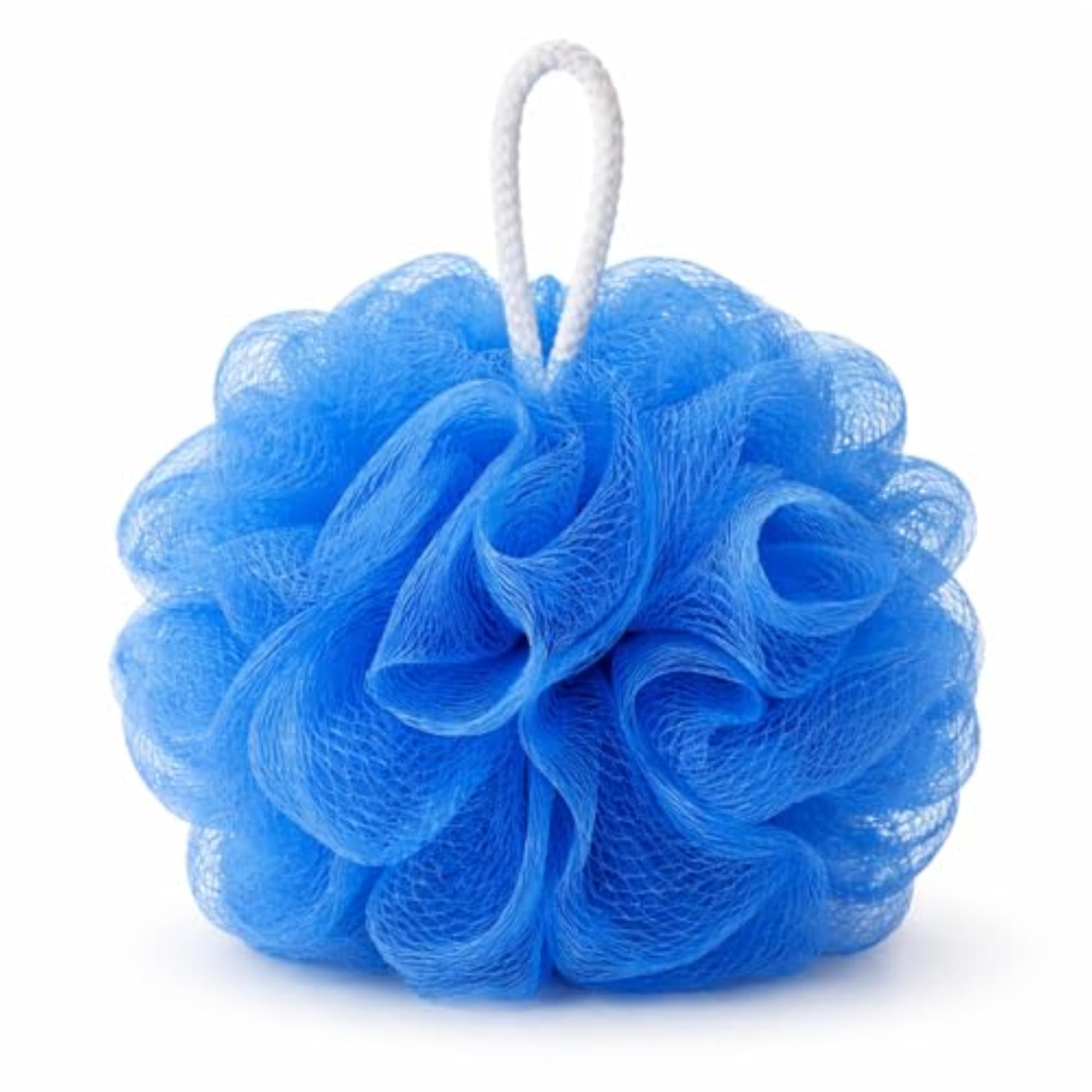 Soft Mesh Bath Loofah Body Scrubber, Exfoliating Sponge