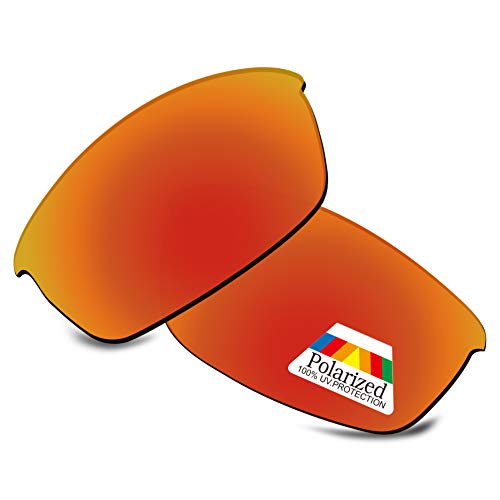 Image of Bwake Replacement Lenses for Oakley Flak Jacket Sunglasses POLARIZED - 100% Perfectly Fit | Easy to Install | Anti Scratch