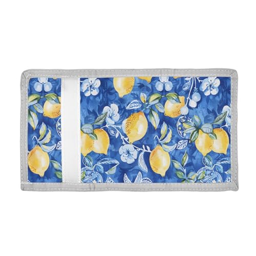 ALAZA Kids Wallets for Boys Girls Toddler Trifold Wallet Children Small Watercolor Lemon with Zipper Coin Pocket2