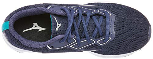 Tênis Esportivo Glow GS, Mizuno, Meninos, Azul, 35
