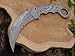 Damascus Steel Blank Blade Custom Handmade 9