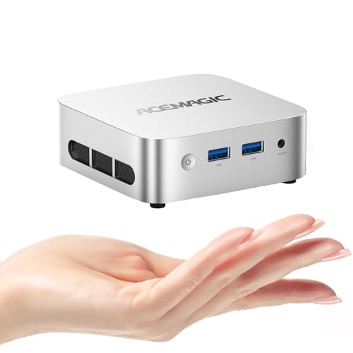 ACEMAGICIAN Vista Mini V1 Mini PC Windows 11 Pro, Intel Alder Lake-N150 (fino a 3,6 GHz), 8GB DDR4...