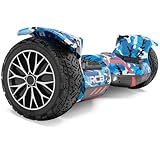 RCB Hoverboard Fuoristrada 8,5 Pollici – Hover Boards All-Terrain con Luci LED, Batteria 4Ah Potente, Doppio Motore, Self Balance Scooter per Bambini, Adolescenti e Adulti