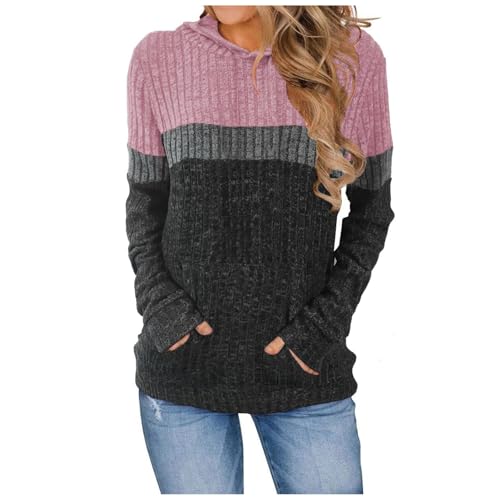 Sweat à capuche pour femme coupe ample XXL contre le froid de l'hiver