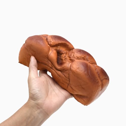 Image of Squishy English Bread 7.9 inch Colossal Slow Rising Squishies Scented Toy(Chocolate )