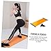 Happyyami 1 Set Indoor Exercise Equipment Workout Slider Sliding Board Sports Slide Board Training Workout Board Core Trainer Skateboard Training Exercise Board Fitness Pp Slide Mat Balance