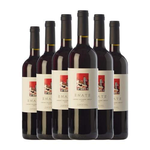 Enate Cabernet Sauvignon-Merlot Somontano Joven 75 cl Vino tinto (Caja de 6 Botellas de 75 cl)