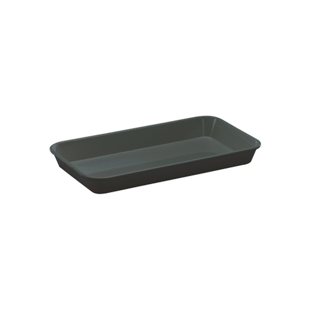 WACA 1402 Auslageschale – 290 X 160 X 35 Mm, Schwarz – Melamin, Spülmaschinenfest, Stapelbar – Für Gastronomie, Imbiss & Privat – Made In Germany, Geschmacksneutral