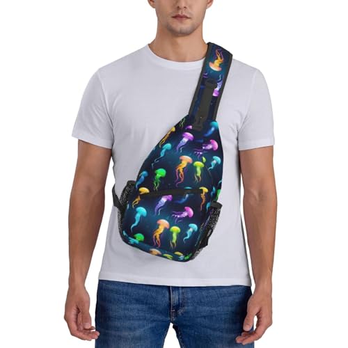 Mochila tipo bandolera para senderismo con diseño medusa miniatura 7