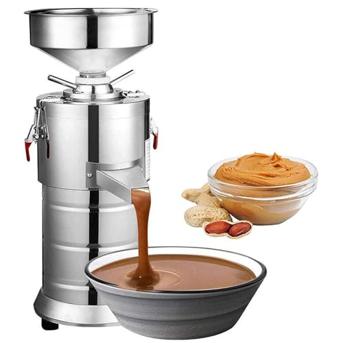 Komercyjna maszynka do masła orzechowego 1100 W, elektryczna szlifierka do orzechów masła orzechowego 15 kg/h, 2850 obr./min, maszyna do produkcji pasty sezamowej, do orzeszków ziemnych, nasion sezamu
