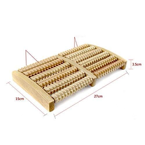 Cyrox Acupressure Point Device Relaxation Health Care Product Legs Pain Relief Foot Massager Wooden Massager Roller (1pcs) Cyrox Acupressure Point Device Relaxation Health Care Product Legs Pain Relief Foot Massager Wooden Massager Roller (1pcs)