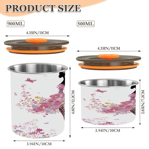 Envase Hermético de Acero Inoxidable para Café 500ml miniatura 2
