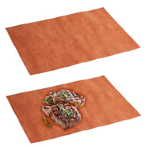 9"x12" Peach Brown Butcher Steak Paper - Food Service Wrapping Paper for Butcher, Freezer Paper, Restaurants, Food Service, Butcher Paper, Meat Paper, Freezer Wrap (1000)