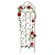 Best Choice Products 60x15in Iron Garden Trellis, Arched Outdoor Decoration w/Branches, Birds for Lawn, Garden, Backyard, Climbing Plants - Bronze