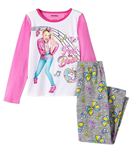 JoJo Siwa 2-piece Loose-fit Pajama Set, Soft & Cute for Kids