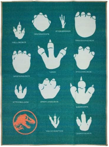 Tapete infantil Jurassic World Franco 40 x 54 pulgadas miniatura 2