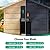 Automatic Chicken Coop Door with Light Sensor & Timer Control - Multi-Mode Chicken Door Opener with Solar Charging