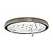 Casablanca 99065 CFL Low Profile Fitter, Antique Brass