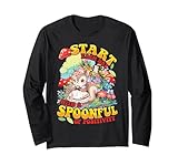 Design unique et fantaisiste « Commencez chaque jour avec une cuillère de positivité » Cottage Core Squirrel qui capture l'essence de Cottagecore. Parfait pour les personnes qui apprécient la simplicité et l'authenticité de la vie à la campagne.