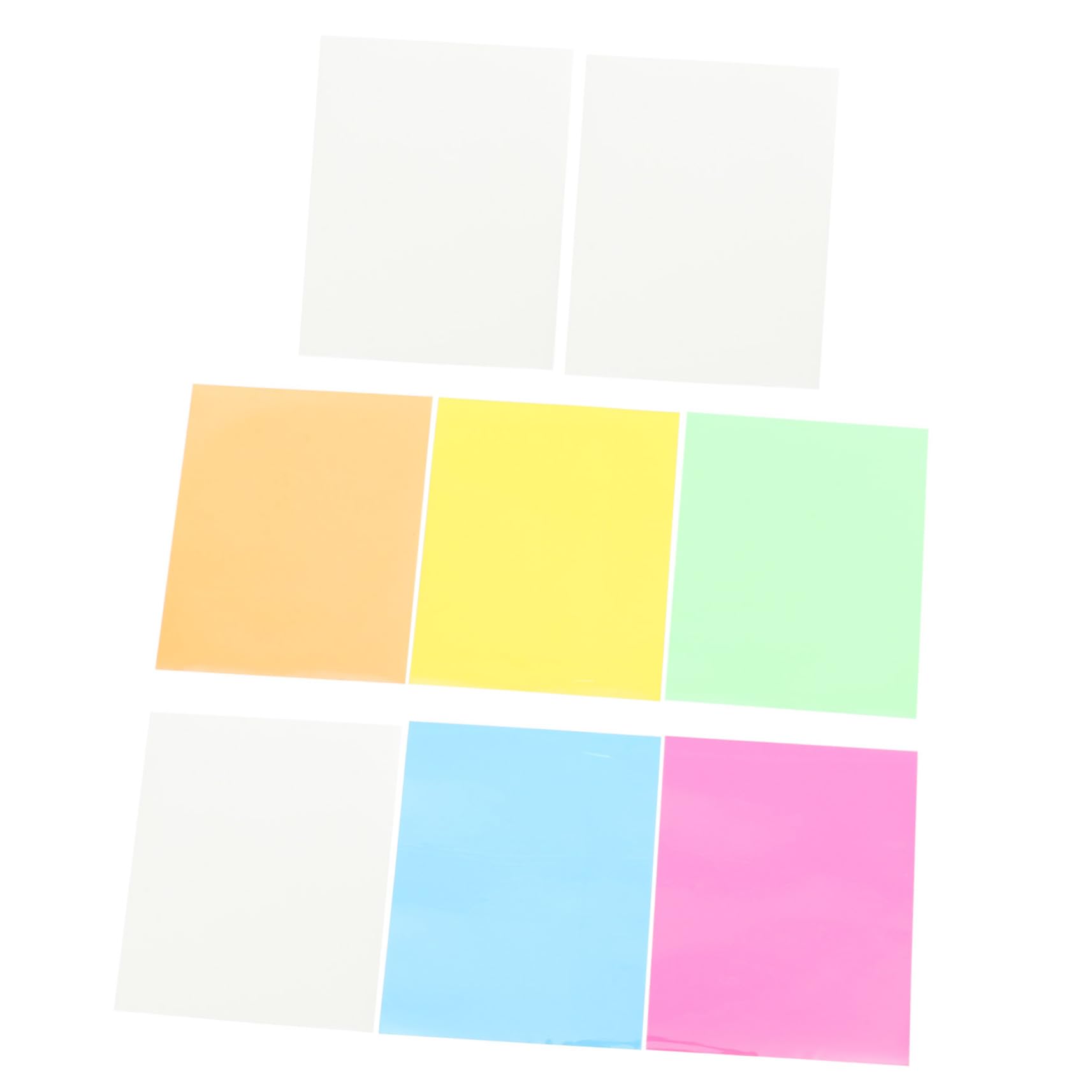 ARTIBETTER Simple to Use Versatile Htv Rolls 8 Pack 12x10 Inches Engraving Garment Hot Stamping Film for DIY Crafts Heat Transfer Vinyl for Clothing Decor