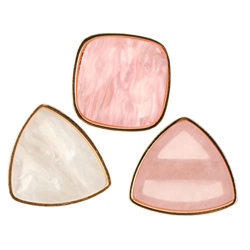 Mikinona Makeup Palettes Ring Nail Polish Tray 3pcs Nail Art Mixed Tte Decorative Finger Ring