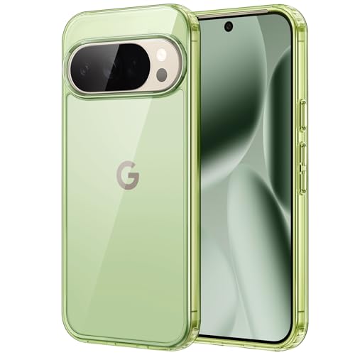 Image of JETech Cover Case for Google Pixel 10 Pro XL 2025, Non-Yellowing Shockproof Bumper Protective Phone Cover, Anti-Scratch Hard PC Back (Jade)