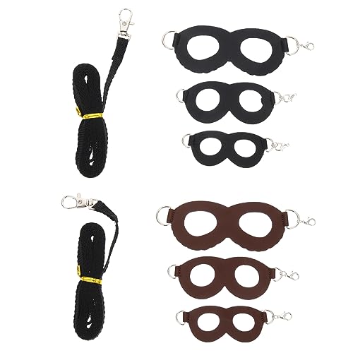 GRIRIW Sugar Glider Supply 2 Pack Hamster Harness Lightweight Easy to Clean Stylish Harness for for Outdoor Activities