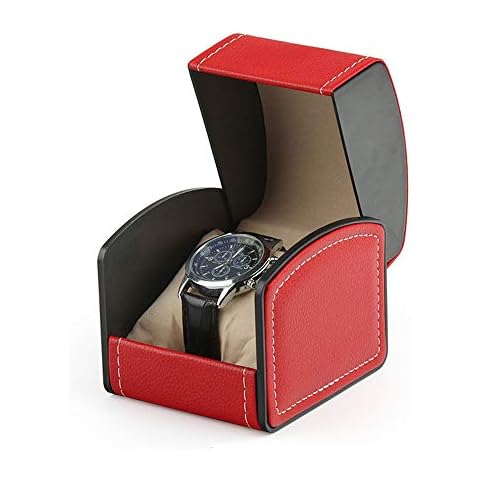 NuAngela Caja de reloj de piel sintética Cover